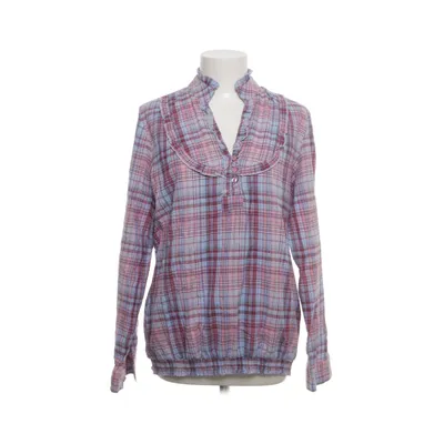 Blouse (Bleu, Rose, Blanc) de O.N. Tantum Coton, Fibre métallique
