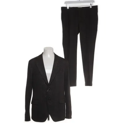 Suit (Brown) from Bertoni Elastane, Polyester, Viscose