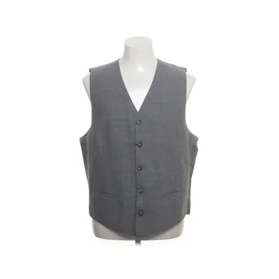 Suit vest (Gray) from John Harris Elastane, Wool