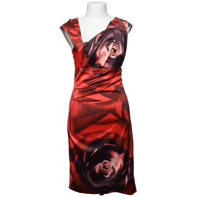 Cocktailjurk (Rood, Zwart) van Karen Millen Elastaan, Polyester