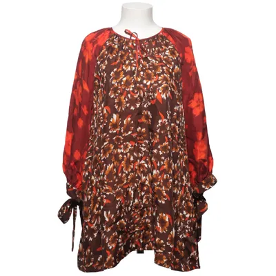 Dress (Brown, Multicolored) from Rodebjer Cupro, Viscose