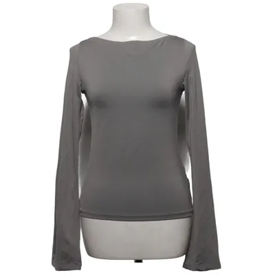 Langærmet t-shirt (Annie Boatneck Long Sleeve) fra Weekday Elastan, Polyester
