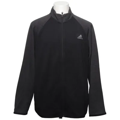 Trainingsjack (Zwart, Grijs) van Adidas Golf Katoen, Polyester
