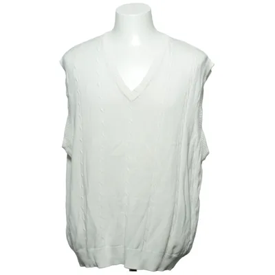Pull sans manches (Blanc) de Lapious Acrylique, Coton