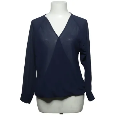 Wikkelblouse (Blauw) van New Look