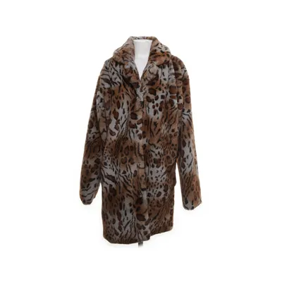 Winterjas (Bruin, Meerkleurig) van Molo Imitatiebont, Polyester