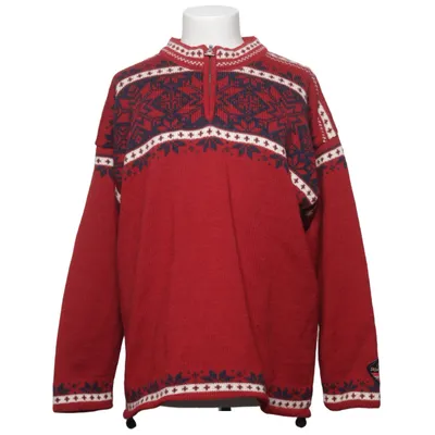 Lusekofta (Röd, Vit, Blå) från Skjaeveland