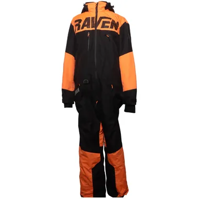 Overall (Zwart, Oranje) van Raven Polyester