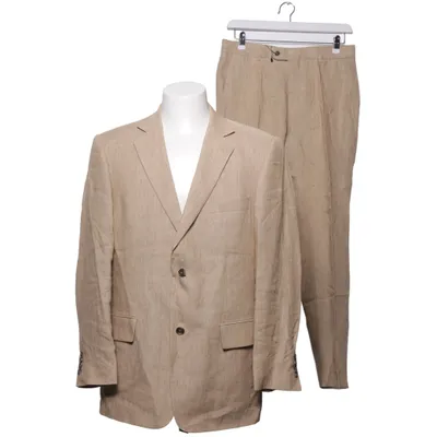 Suit (Beige) Acetate, Linen, Viscose