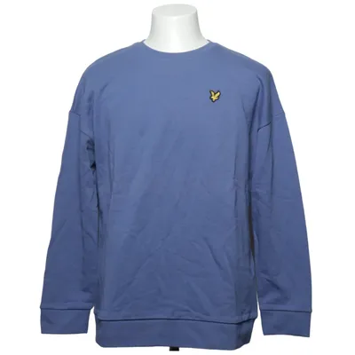 Collegetröja (Blå) från Lyle & Scott Ekologisk bomull