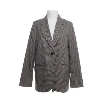 Blazer (Beige, Meerkleurig) van H&M Polyester, Wol