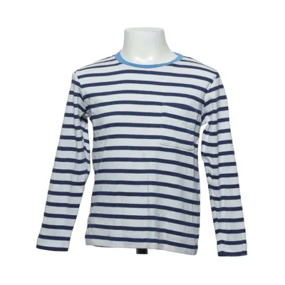 Long sleeve T-shirt (Blue, White) from Arket Cotton