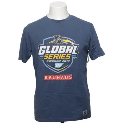 T-shirt (Bleu) de NHL Coton, Élasthane, Polyester