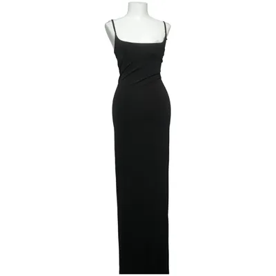 Robe longue (Noir) de Missguided Élasthane, Polyester