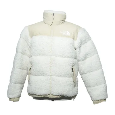 Dunjacka (Beige, Vit) från The North Face Dun, Fjädrar, Polyester