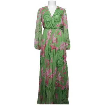 Maxi dress (Green, Pink) from Sandrom Elastane, Polyester
