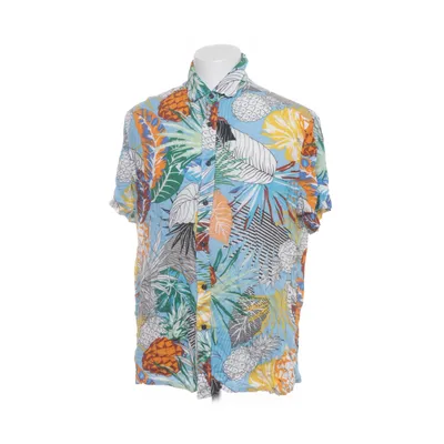 Short sleeve shirt (Blue, Multicolored) from Monia Viscose