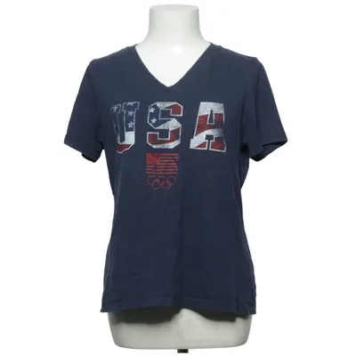 T-shirt (Blauw) van Team Apparel Katoen