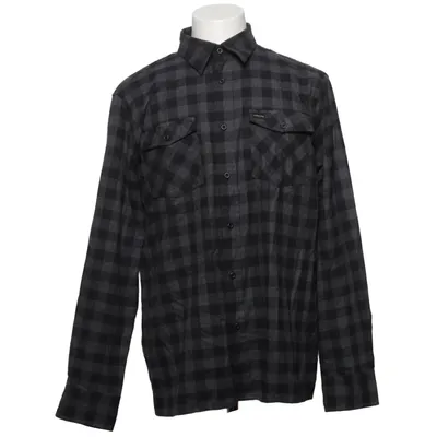 Flannel shirt (Black, Gray) from Perzoni Cotton