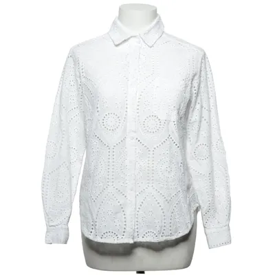Blouse (Wit) van La Maille Sézane Katoen