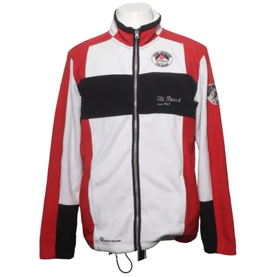 Fleece jas (Rood, Wit, Zwart) van White Season Skiwear