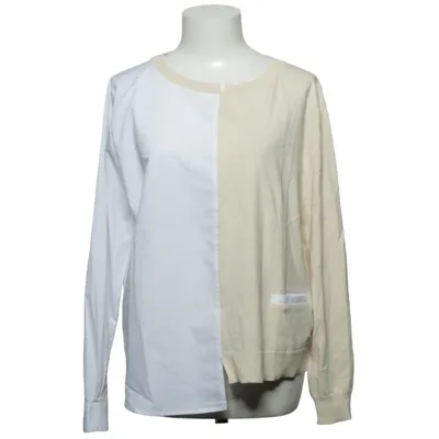 Haut (Blanc, Beige) de My Twin Twinset Coton, Polyester