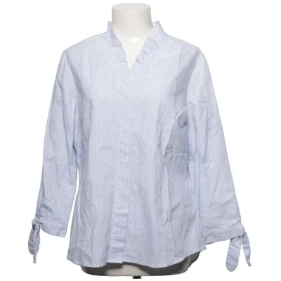 Blouse (Blue, White) from Deane & White Cotton