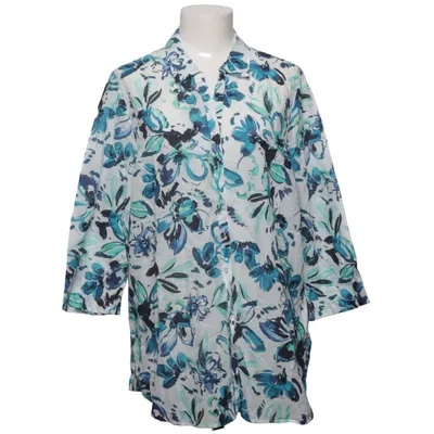 Blouse (Blue, Green, White, Multicolored) from Erfo Pure Cotton