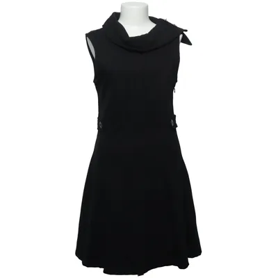 Jurk (Zwart) van Object Katoen, Polyester