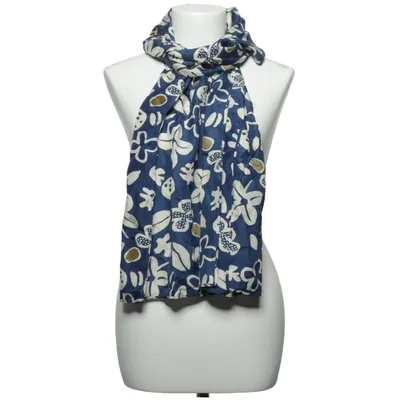 Châle (Bleu, Beige) de Lecomte Soie