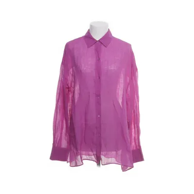 Shirt (Lila) van Massimo Dutti Linnen