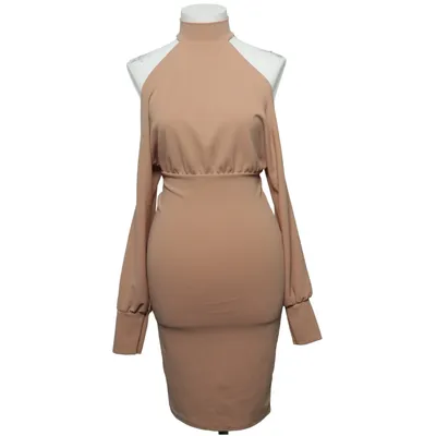 Kjole (Brun) fra Femme Luxe Elastan, Polyester