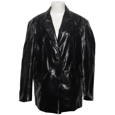 Blazer (Black) from Garconne Polyester, Polyurethane