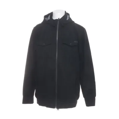 Jacket (Black) from Nixon Polyester, Wool