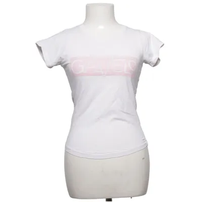 T-shirt (Hvid, Pink) fra Gavelo Bomuld, Elastan
