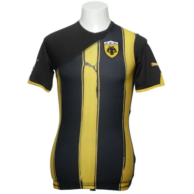 Fotbollströja (Svart, Gul) från Puma Elastan, Polyester