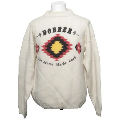 Tröja (Vit, Flerfärgad) från Dobber Ull
