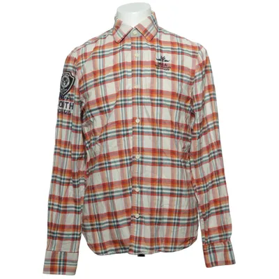 Chemise (Beige, Rouge, Bleu) de New Zealand Auckland Coton