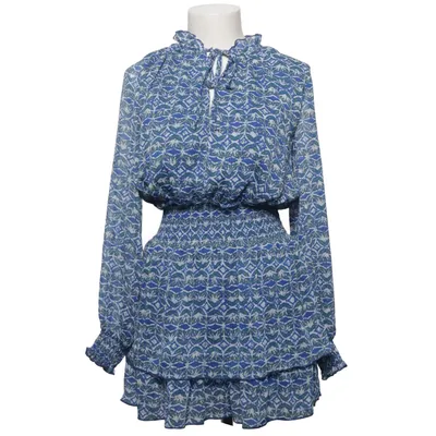 Klänning (Blå, Vit, Grön) från Zara Polyester