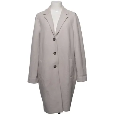 Jas (Beige) van Oui Katoen, Polyester, Wol