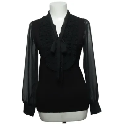 Blouse (Zwart) van August Silk