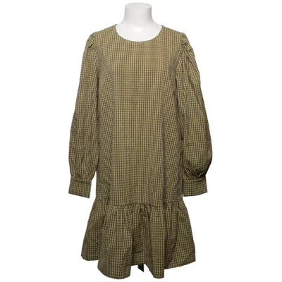 Klänning (Grön, Lila) från Pieces Polyester, Viskos