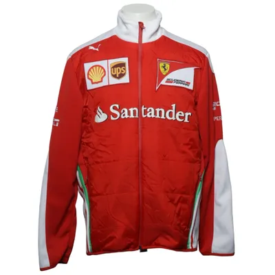 Trainingsjack (Rood, Wit, Meerkleurig) van Puma x Ferrari Polyester