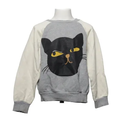 Sweatshirt (Grijs, Wit, Zwart) van Mini Rodini Organisch katoen