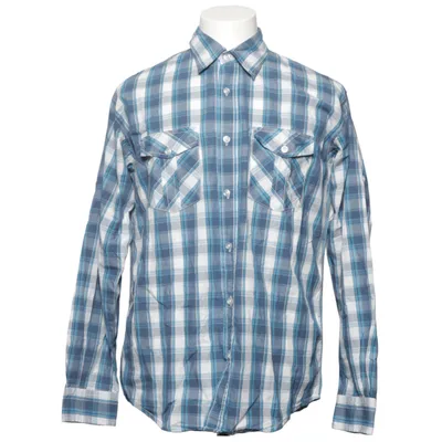 Flanellskjorta (Blå, Vit, Grå) från Suit Apparel Bomull