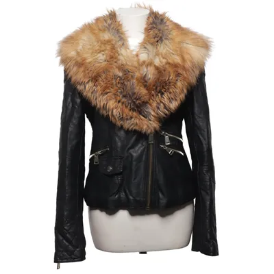 Bikerjack (Zwart, Bruin) van Livelo Katoen, Polyester, Viscose