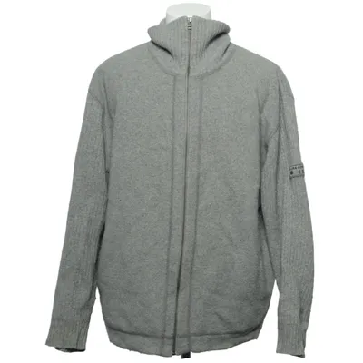 Cardigan (Gray) from Belika Merino wool, Polyamide