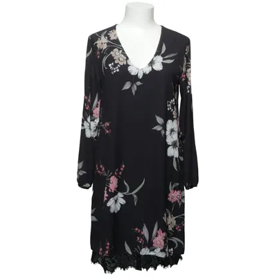 Jurk (Zwart, Wit, Roze) van Nuna Lie Elastaan, Polyester, Viscose