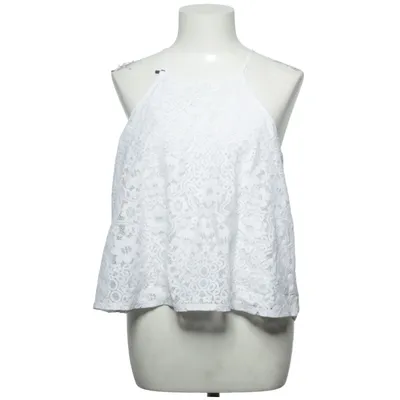 Haltertop (Wit) van Hollister Katoen, Polyamide, Viscose