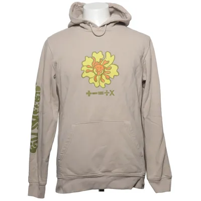 Hættetrøje (Beige, Gul) fra Ed Sheeran Bomuld, Genanvendt polyester
